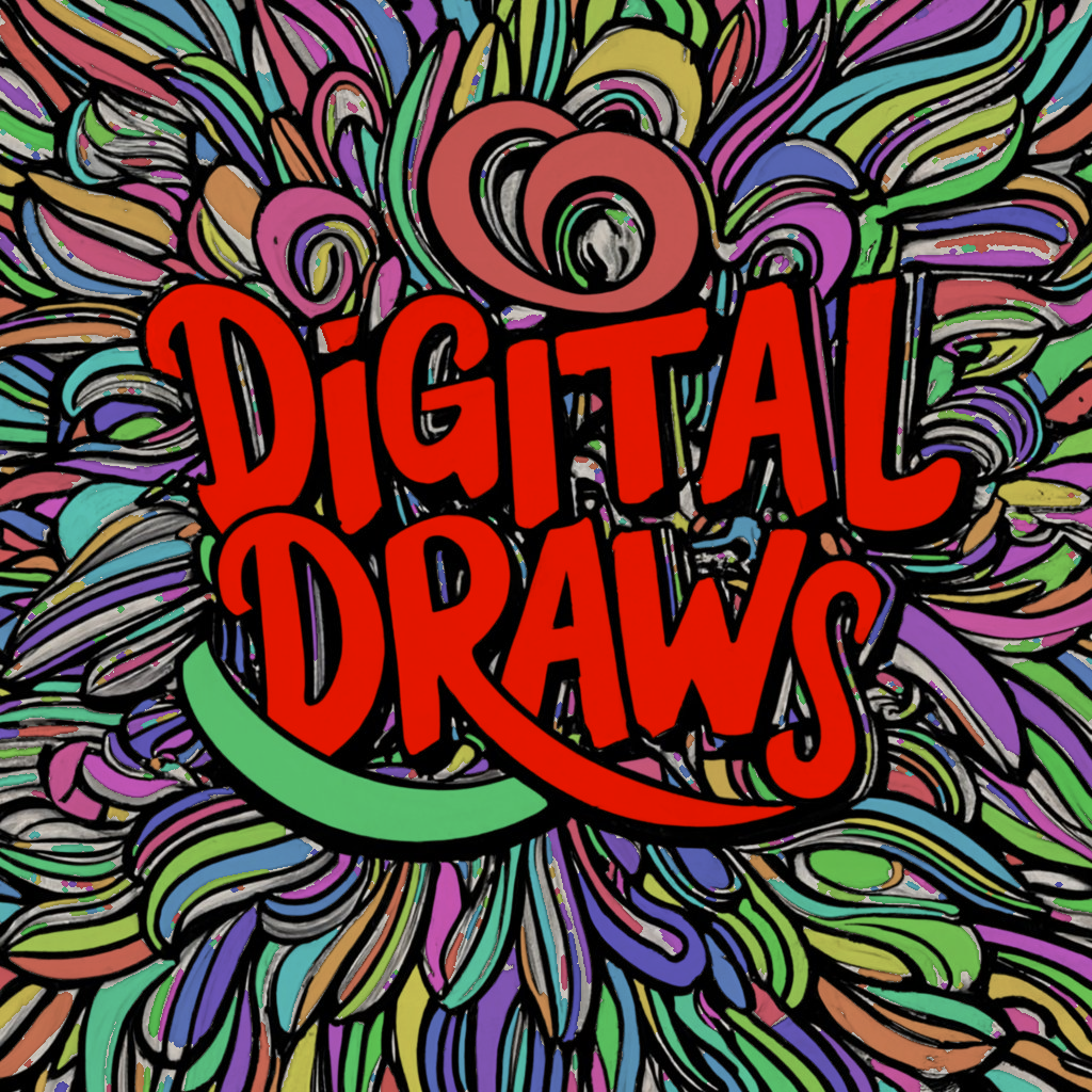 Digital Draws — Digital Coloring App
