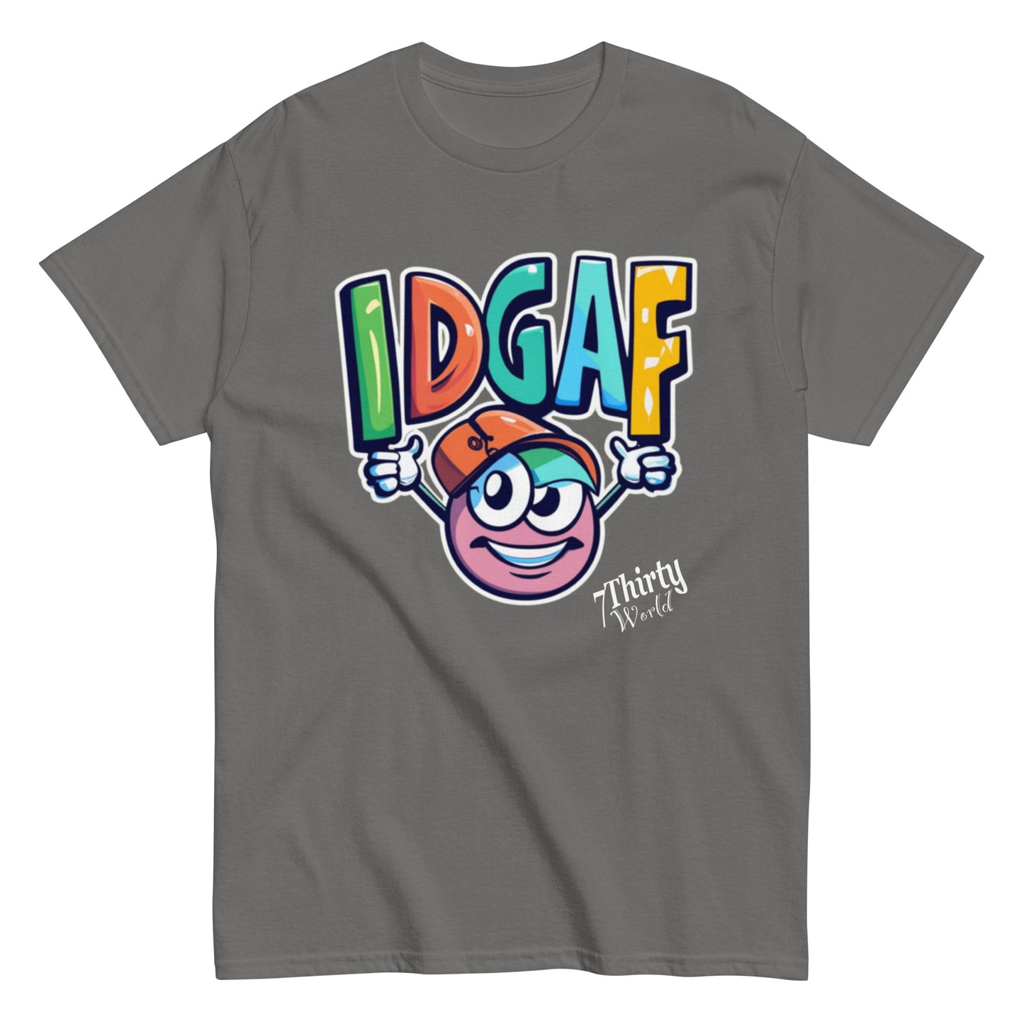 7ThirtyWorld "IDGAF v1" NFT-Shirt from the "Say It With Ya Chest" Collection