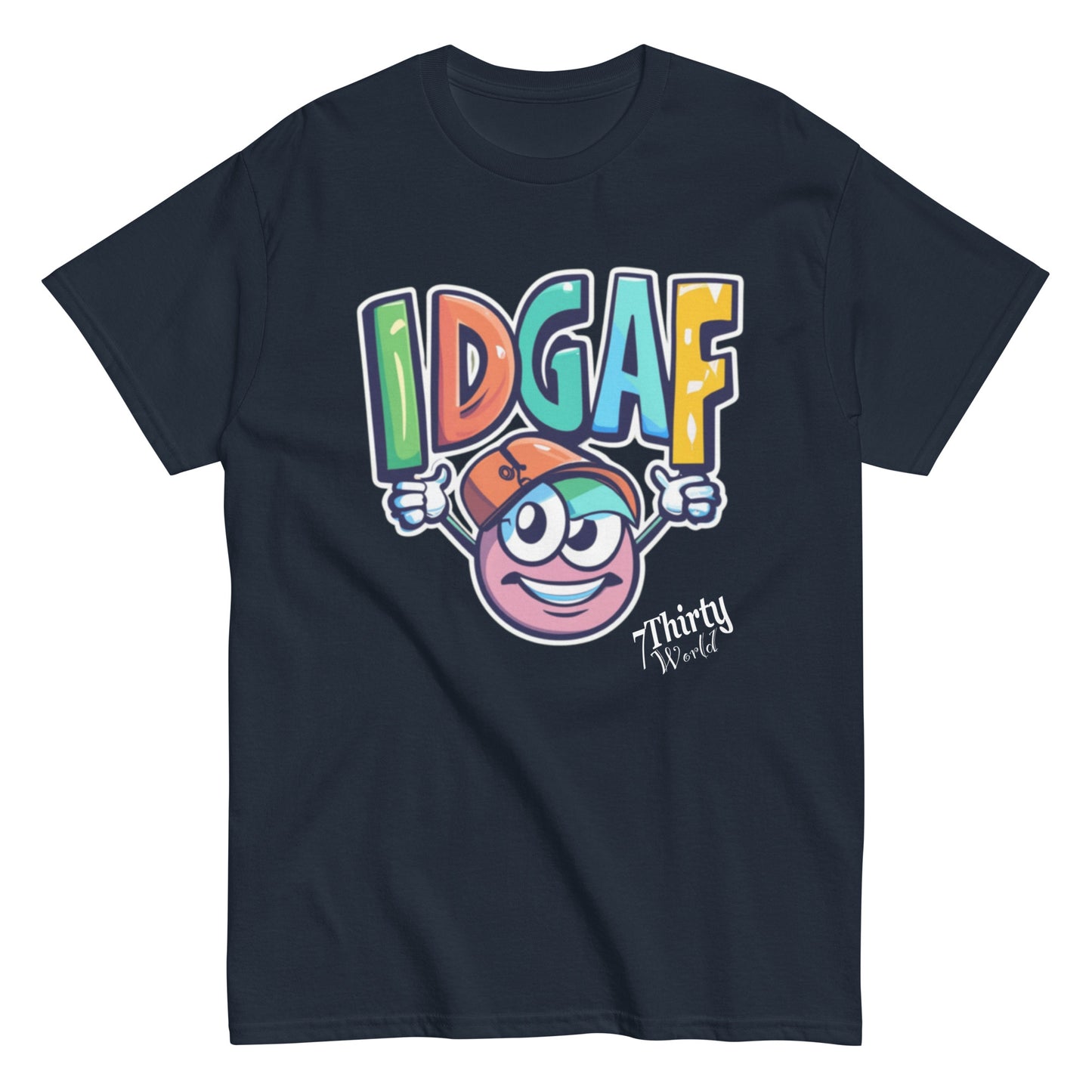 7ThirtyWorld "IDGAF v1" NFT-Shirt from the "Say It With Ya Chest" Collection