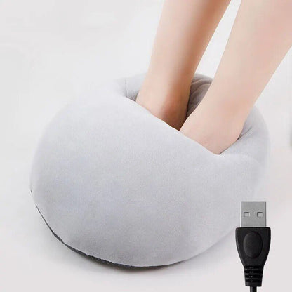 USB Electric Foot Warmer Under Desk Heating Pad Winter Warming Thermostat Heater